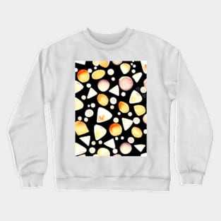 Seamless pattern with stone and circles Crewneck Sweatshirt